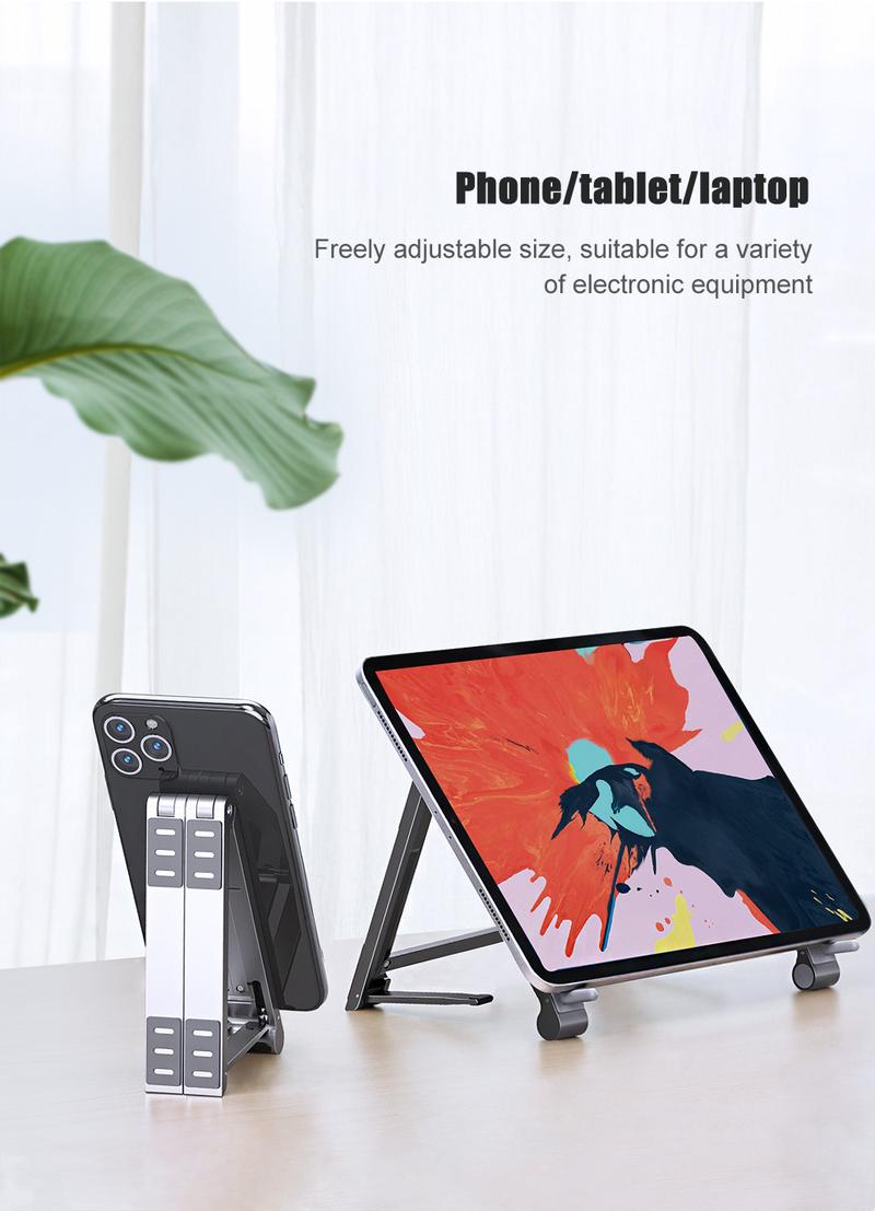 Product Introduction of Giá Chân Đế Máy Tính Xách Tay Bằng Nhôm Có Thể Gập Lại 3 Trong 1, Giá Đỡ Máy Tính Để Bàn Cầm Tay Giá Đỡ Máy Tính Xách Tay, Hỗ Trợ Máy Tính Xách Tay Để Sử Dụng Với Macbook Pro Và Air 7-15 Inch 13