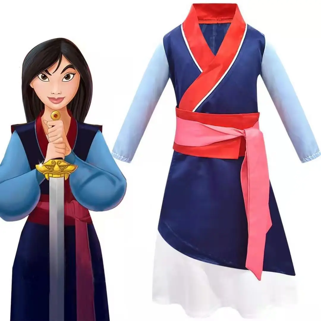 Wholesale Film and Television Cartoon Halloween Huamulan Cosplay Clothing Men's Huamulan Cartoon Huamulan Performance Clothing