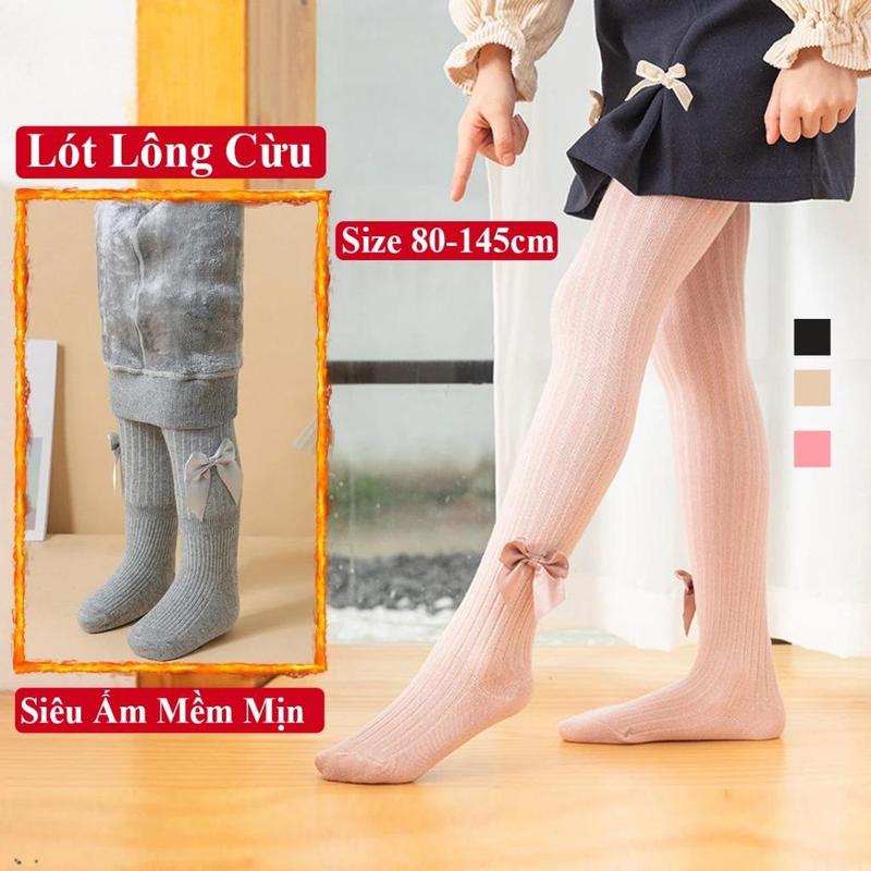 Quần Legging Len Lót Lông Cừu Siêu Mềm Cho Bé Gái KooKoo Quần Tất Legging Len Dài Lót Bông Nhung Cho Bé Gái Legging Dài Lót Nhung Bé Gái Đồ Ấm Mùa Đông Trẻ Em Quần Áo Ấm Mùa Đông Cho Bé Gái Tất Quần Nỉ Cho Bé Gái