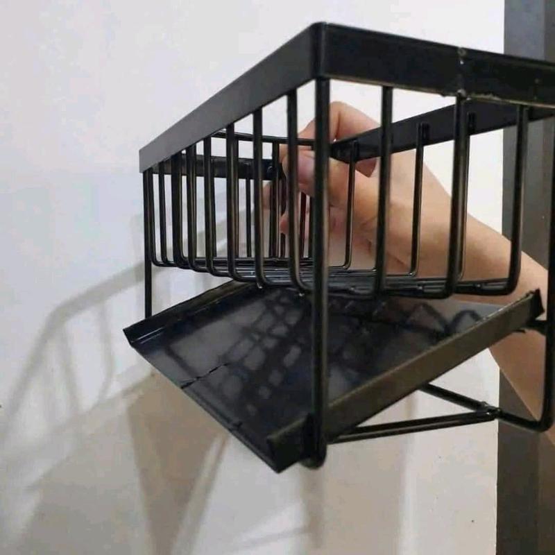 Kệ để đồ rửa chén bát, Giá đựng đồ rửa bát, Chất liệu thép không gỉ, tích hợp giá treo khăn tiện lợi. Gia dụng Dương Nguyễn. 7