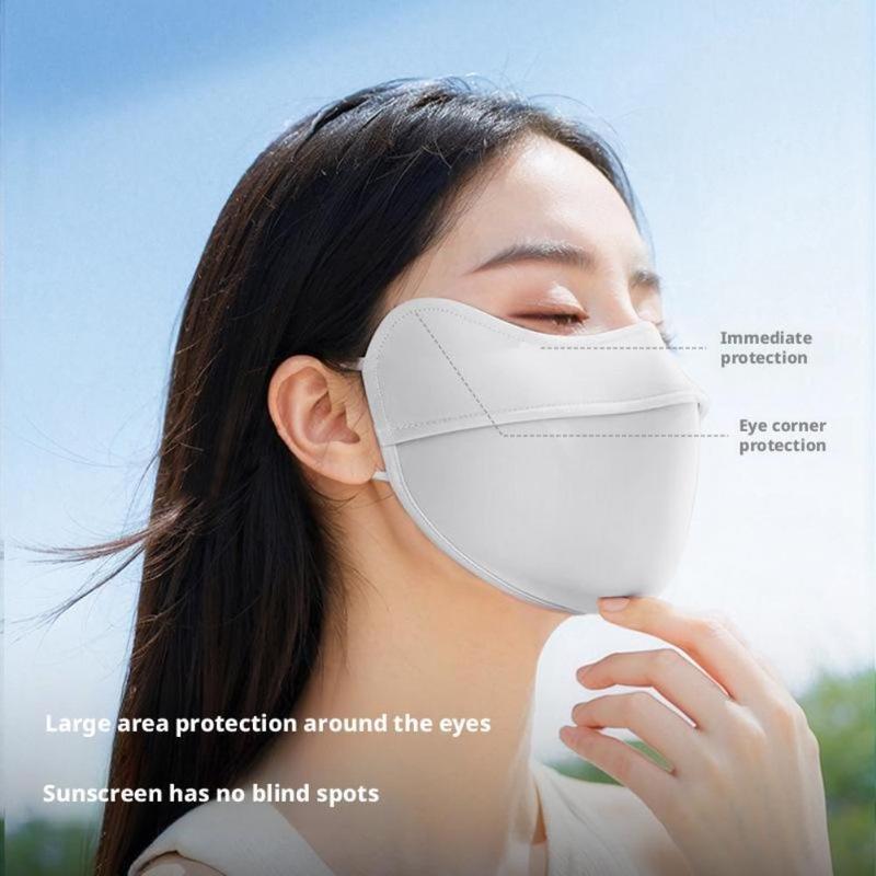 Product Introduction of Outdoor Cycling Ice Silk Mask Anti-UV Sun Protection Mask Adjustable Breathable Sport Mask For Outdoor Cycling 16