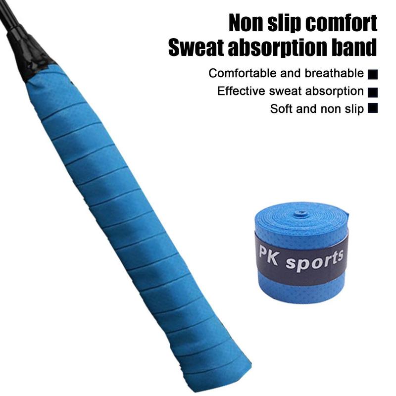 Product Introduction of Breathable Tennis Racket Fishing Rod Wrap Tapes Grip Racket Grip Tapes Belt Non-Slip Badminton S0R6 33