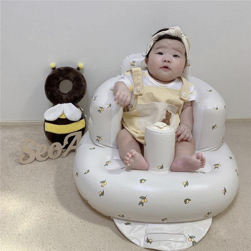 Product Introduction of Multifunctional Baby PVC Inflatable for Seat Inflatable Bathroom Sofa Bathing St 57