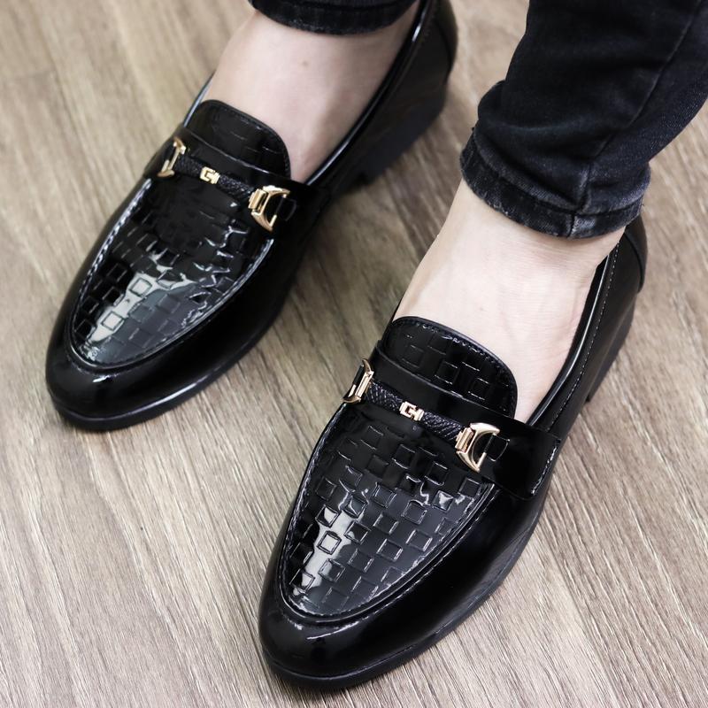 Shoes Nam-Giày Lười Nam Da Bóng-L157-Giày Da Nam Kiểu Hàn Quốc-Giày Nam Công Sở Đế Khâu Chắc Chắn-Hàng Việt Nam 4