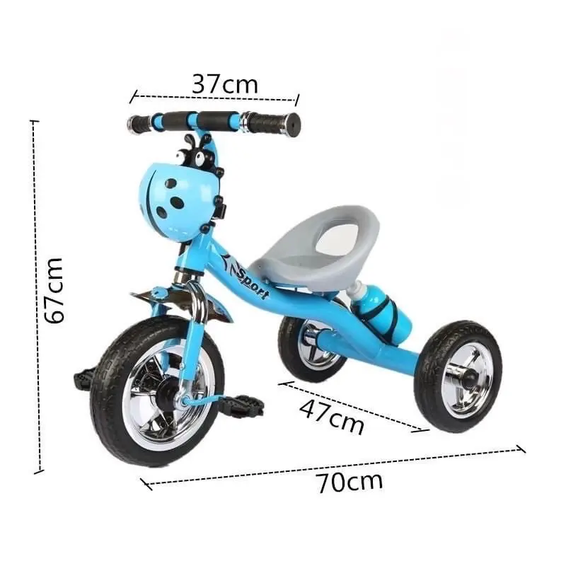 Xe đạp trẻ em, xe đạp 3 bánh con bọ có bình nước dành cho bé từ 1 đến 5 tuổi 1