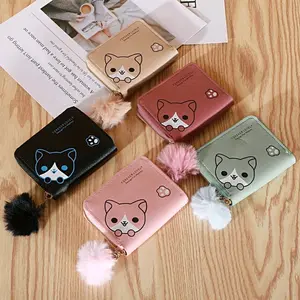 Dompet Wanita Pendek Dompet Mini Lucu Viral2023 Dompet Kartu Dompet Pendek