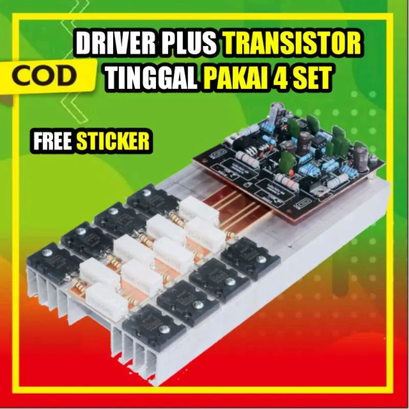 KIT POWER AMPLIFIER SOCL PLUS 506 FINAL SOCL BALAP DRIVER SOCL 506 5