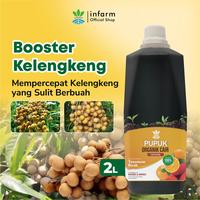 Gambar INFARM - Booster Kelengkeng Pupuk Organik Cair Tanaman Buah Bunga 2L POC Kompos Pupuk Organik Cair POC Kompos Cair Penyubur Tanaman Sayuran, Buah & Bunga Anti Rontok Melebatkan Daun, Menutrisi Media Tanam, Memperbanyak Bunga & Buah, Cocok untuk Semua Buah dari Infarm Kota Surabaya 1 Tokopedia