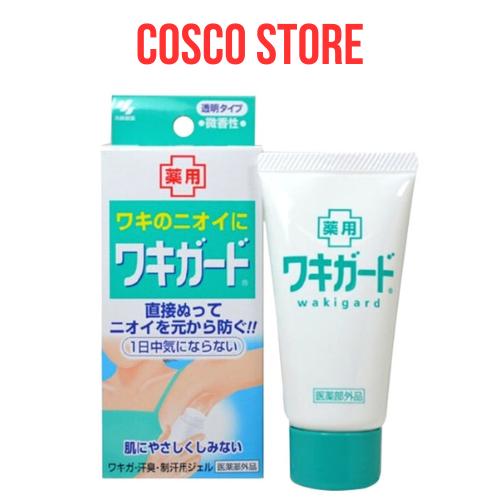   Mẫu Mới  Gel Khử Mùi Nách Kobayashi Wakigard Nhật Bản 50g Khử Mùi Hôi Nách 