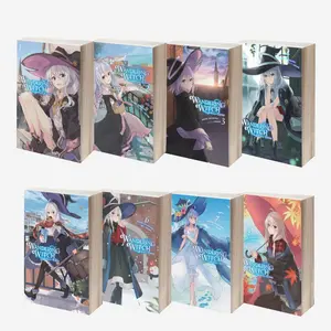 (Eng & Indo) Wandering Witch : The Journey Of Elaina 01 - 08 Light Novel Majo No Tabi Tabi