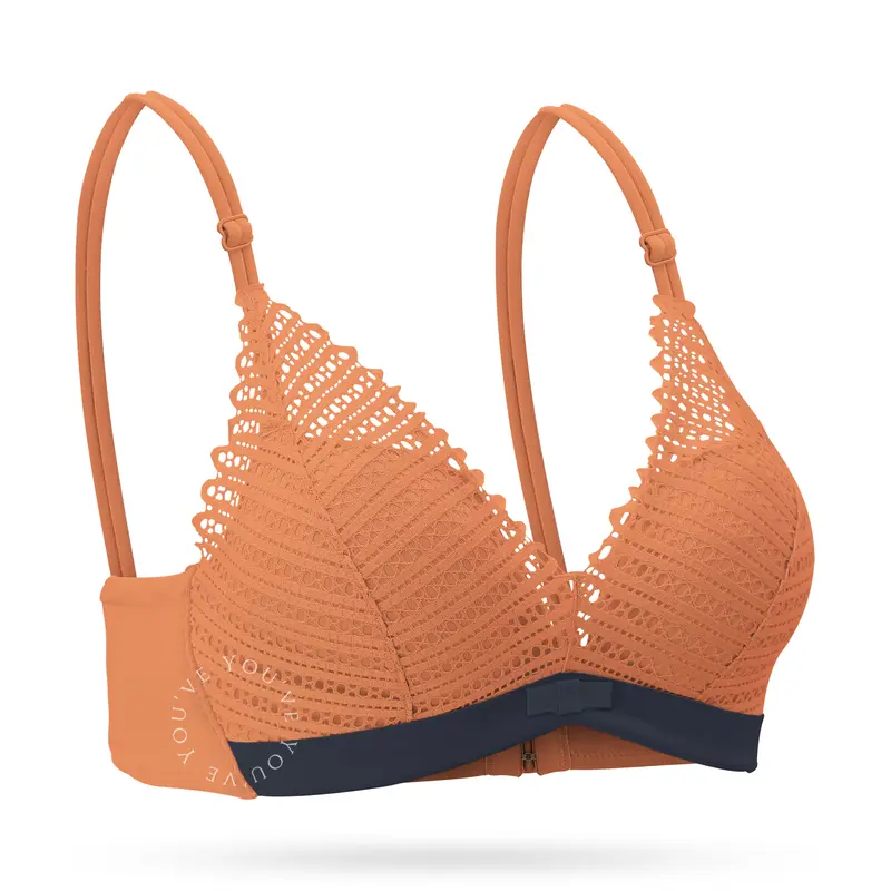 You’ve ( You Have ) BH Seamless Brokat Bra Seamless Tanpa Kawat Wanita Pakaian Dalam Wanita 100163 2