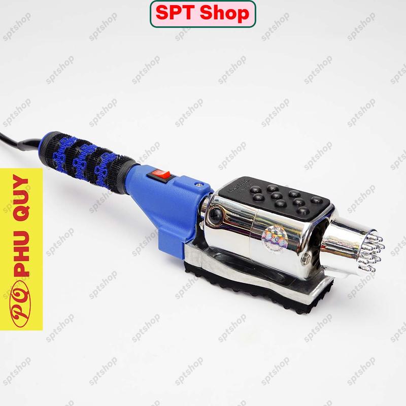 Máy massage cầm tay Phú Quý LOẠI 1, máy massage có cán cầm rung mạnh