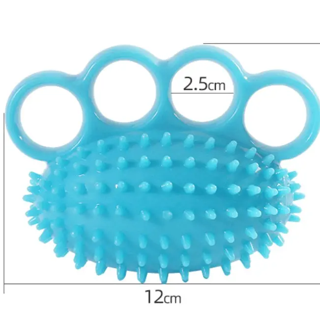 Bola terapi tangan stroke alat terapi tangan jari remas motorik finger grip ball bola duri 1