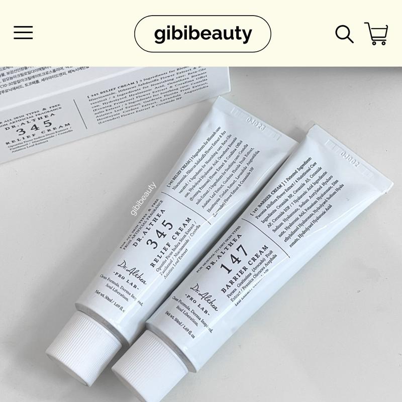 Kem dưỡng DR.ALTHEA 345 Relief Cream & 147 Barrier Cream 50ml