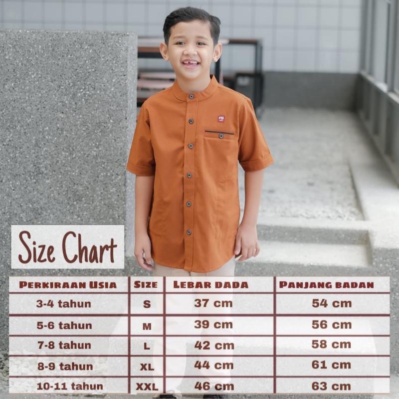 Koko kurta model kemko tangan pendek harga ayah dan anak berbeda 5