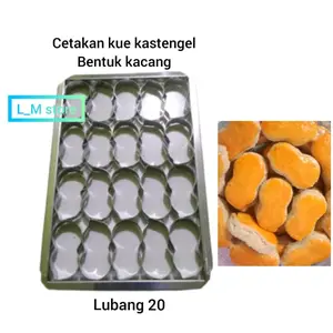 CETAKAN KUE KASTENGEL KACANG / KASTENGEL KUE KACANG