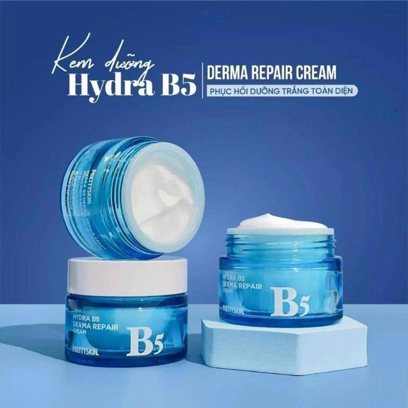【COD】 Kem Dưỡng Prettyskin Hydra B5 52ml | Se khít lỗ chân lông Làm trắng và kiểm soát dầu hiệu quả Làm trắng tự nhiên Làm trắng và dưỡng ẩm, an toàn cho da Loại bỏ mụn trứng cá, sửa chữa da 3