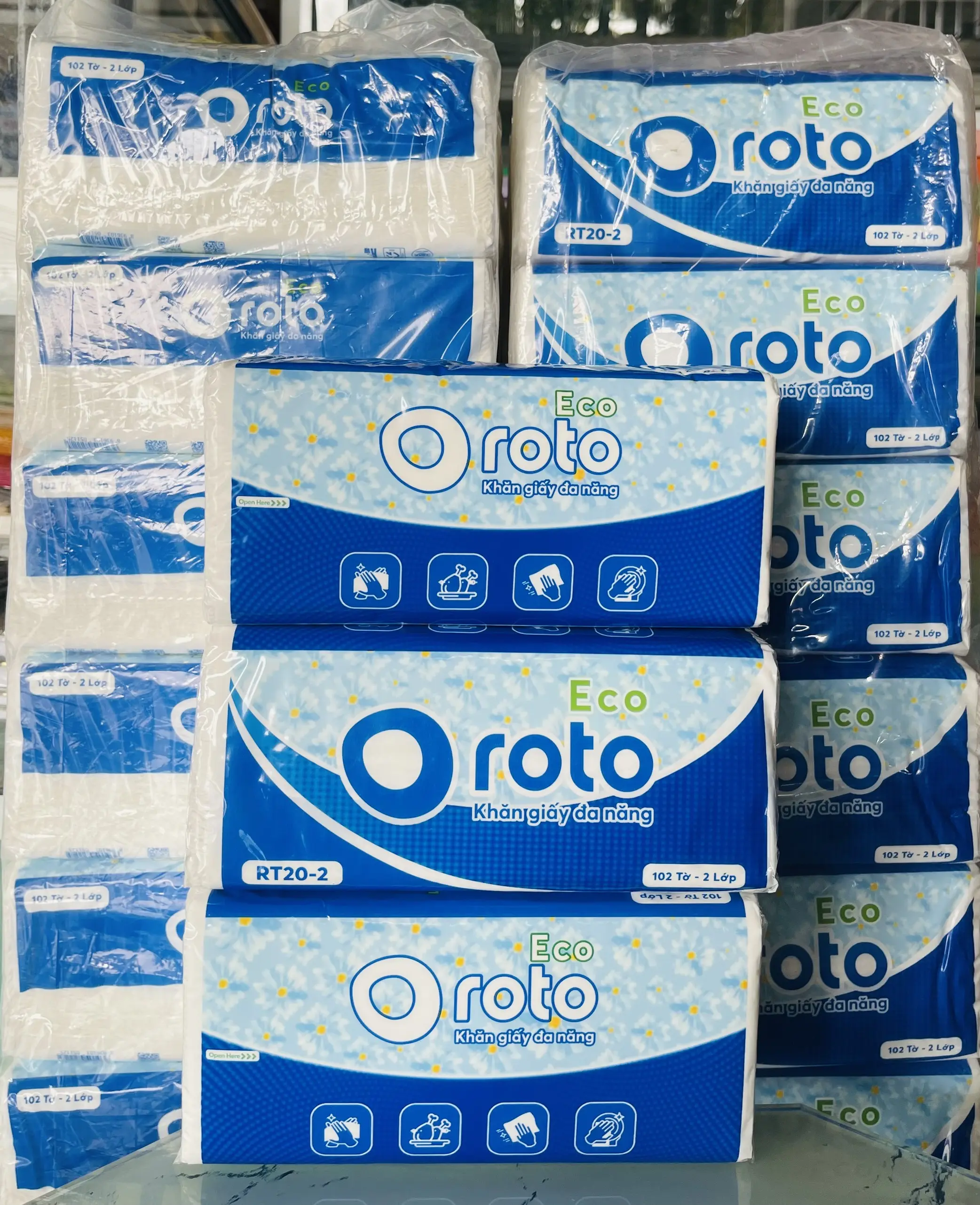 Khắn giấy đa năng Roto Eco20-2