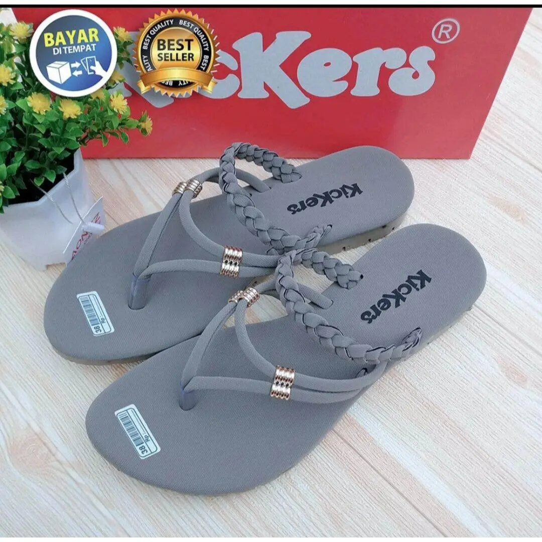 SANDAL JEPIT WANITA MURAH / SANDAL JEPIT WANITA MODEL KEPANG untuk wanita kaki langsing (tidak lebar) Sendal