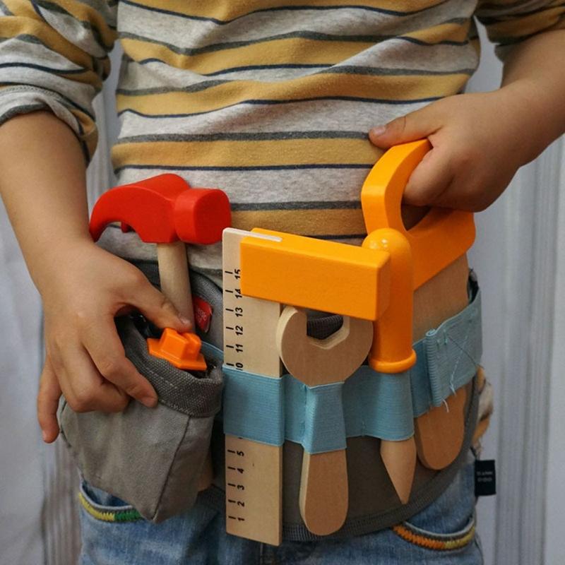 Product Introduction of Repair Toy Nuts Kids Screwdriver Set Screw Montessori Screw Driver Activities Tools Wooden Pretend Play Basic Skills Educational Toys Kids 17