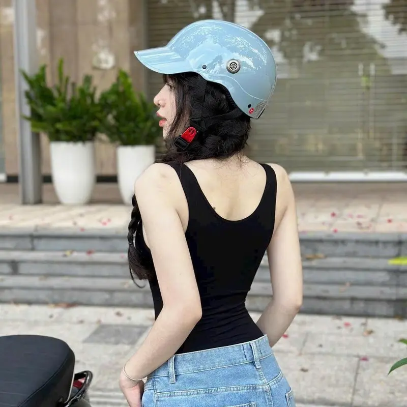 Mũ Bảo Hiểm Lưỡi Trai Varo - Nón Bảo Hiểm 1/2 Kết Cứng, Mỏ Liền, Nón Kết Dành Cho Nam Nữ 1