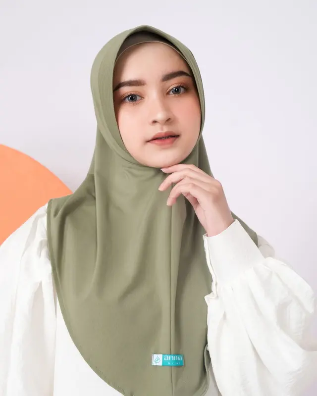 ANMAHIJAB - Bergo Daily Instan | SOPHIA Jersey Super Premium 0