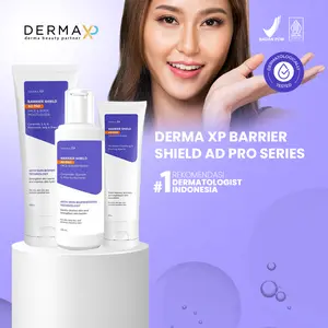 Derma XP Barrier Shield AD Pro - Face & Body Moisturizer / Face & Body Wash / Soothing Gel BPOM