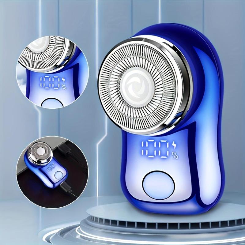 Portable Comfort Mini USB Rechargeable Shaver, Electric Beard Razor for Men, Wet & Dry Shaver for Home, Office, Car, Business Travel, Beard Care Machine, Sharp Electric Shaver, New Year Gifts, Valentine's Day Gift for Men, Shaver for Men, Shaving Products 5