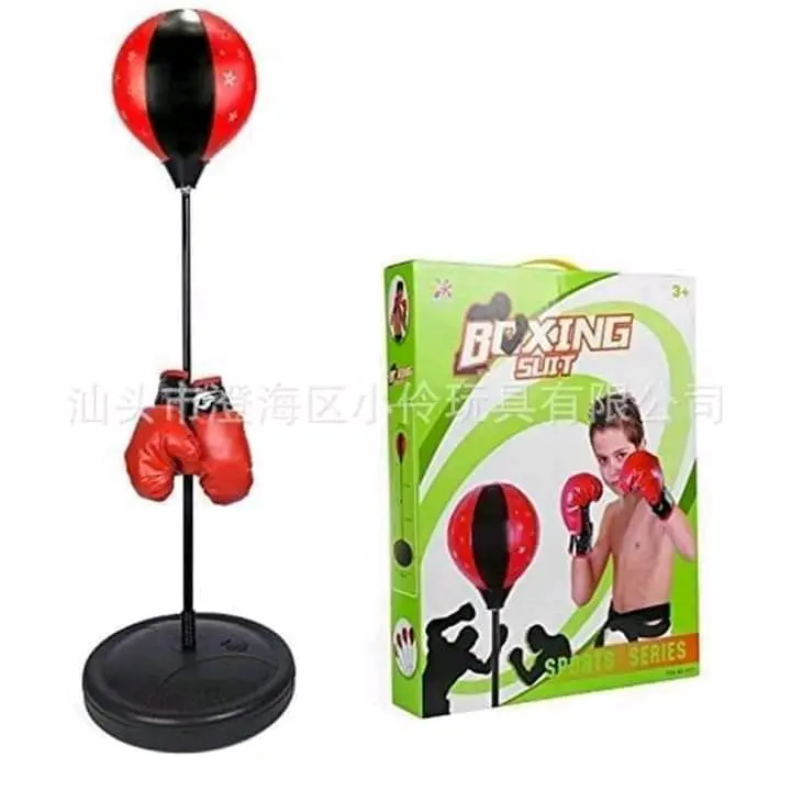 Bộ đấm bốc cho trẻ em siêu đẹp . Bộ boxing có găng tay, trụ đỡ,  giá đỡ