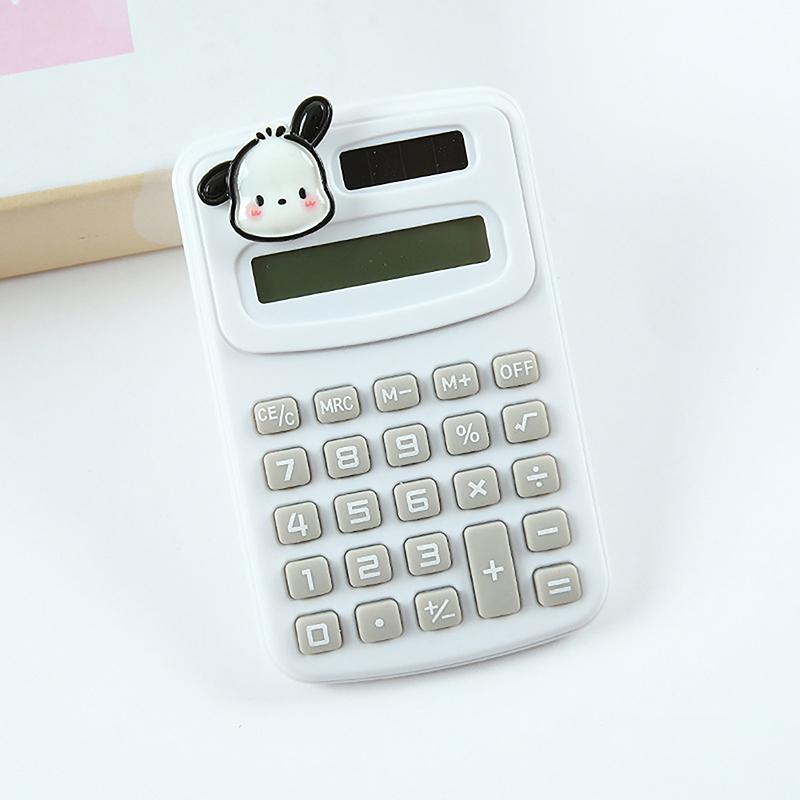 Product Introduction of Portable Cute Kawaii Mini Cute Calculator Cartoon Creative Digit Calculator Office School Supplies Students Stationery Gifts 25