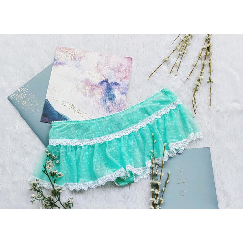 celana dalam wanita renda model rok 0