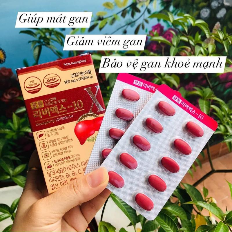 Product Introduction of Viên Uống Thải Độcc Gan Kwangdong LiverX-10 HÀN QUỐC, Hỗ Trợ Tăng Cường Chức Năng Gan - Hỗ Trợ Mát Gan - Hỗ Trợ Thải Độc Gan. 3