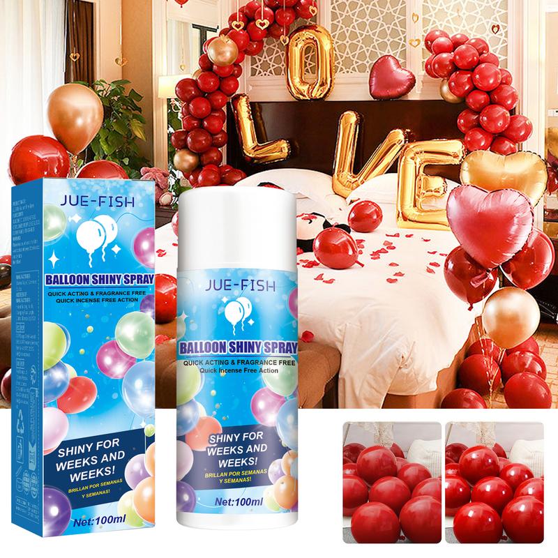 Product Introduction of Jue-Fish Aerosol Balloon Spray Balloon Surface Texture Gloss Lasting Not Oxidation Decoloration Spray 1