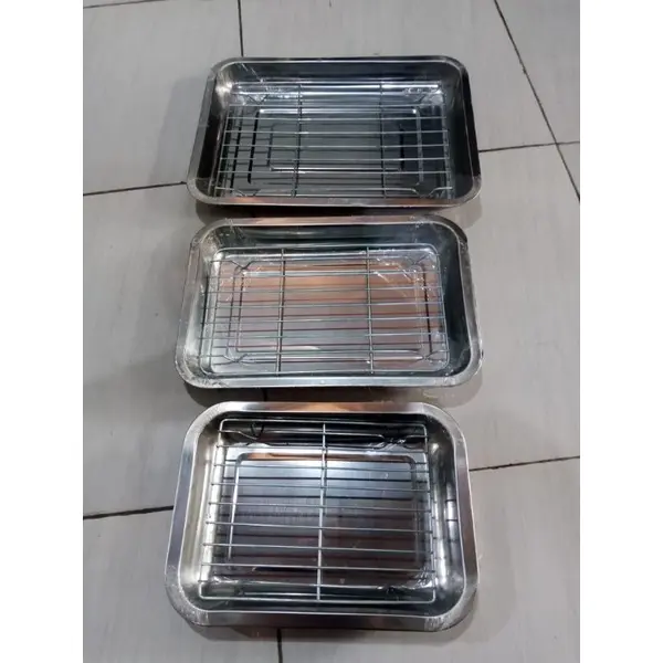 Cooling rak dan nampan peniris makanan peniris minyak peniris gorengan 1