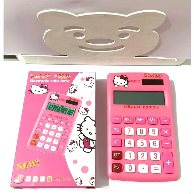 Kalkulator Karakter Mini Calculator Lucu Helloy Kitty Doraemon 3