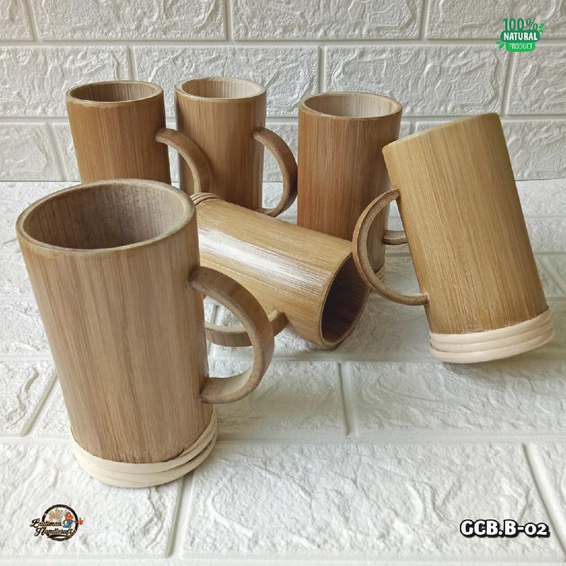 Cangkir Mug Bambu Natural type GCB. B-02 0