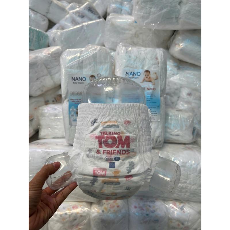 com bo 100 chiếc bỉm quần NANO ,fom bo , mềm mỏng , mặt lưới 5d, thấm hút 900ml-1.200ml 0