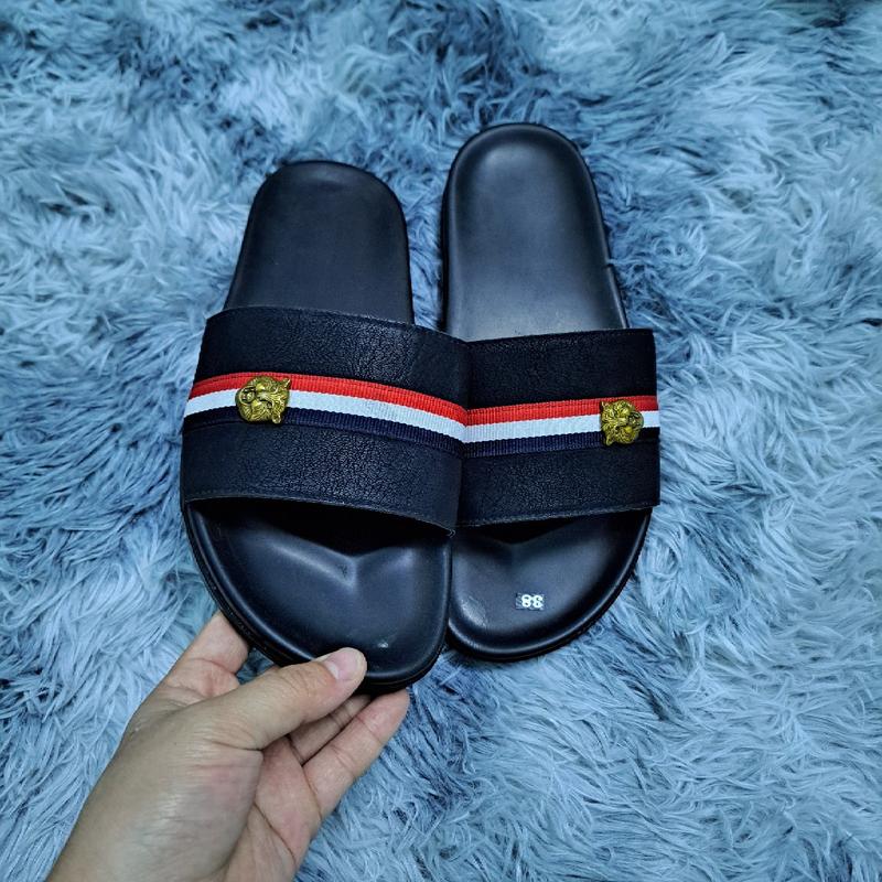 Product Introduction of Dép da cao cấp đai ong phấp phới và hổ đầu nhỏ nam nữ - đủ size - DéP, Slipper 6