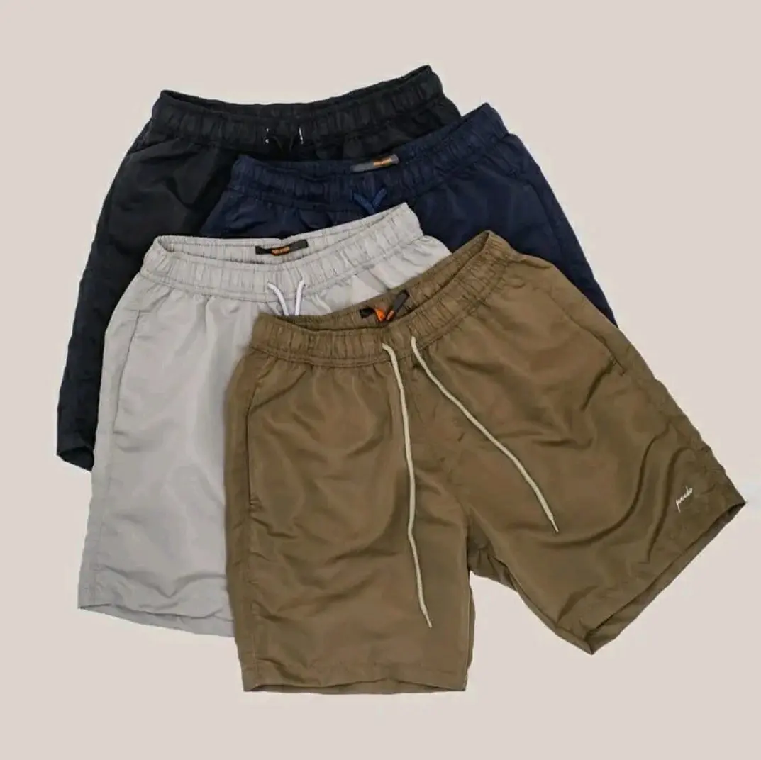 Celana Pendek Broadshot Kualitas Distro Premium Karet Pria Katun Santai Tebal Hitam Nyaman Twill Shorts Surfing casual regular