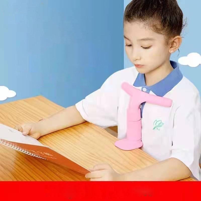 Giá Đỡ Cằm Chống Cận Thị, Dụng cụ Giúp Ngồi Thẳng Lưng Chống Gù Cho Bé, Giá kẹp bàn Chống Cận Thị Đỡ Cằm Cải Tiến, Dụng Cụ Chống Gù
