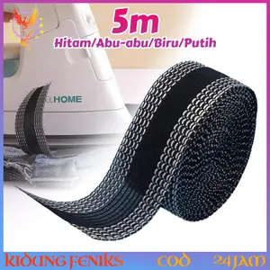 5m Solusi Instant DIY Modifikasi Pakaian Pemendek Celana Tanpa Jahit Tempel Setrika Praktis