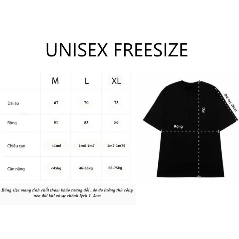Áo thun nam, áo thun nữ, áo phông unisex tay lỡ form rộng oversize TOM2 2
