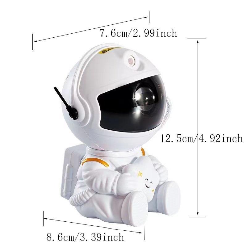 Projector Night Light, Astronaut Shape Design Starry Sky Projector Lamp with Remote Control, USB Plug-in Decorative Light for Bedroom, Car, Home, Party 5