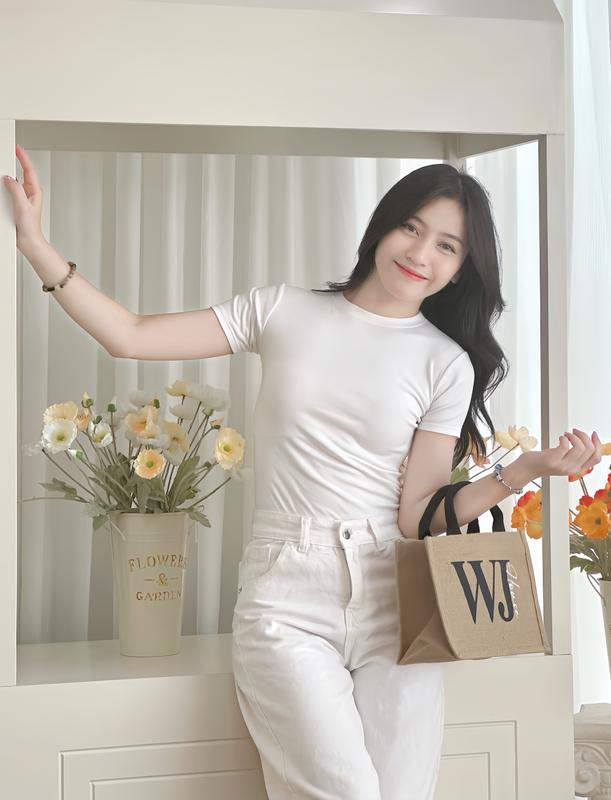 Túi Cói Vintage họa tiết, Túi đay CAO CẤP LOẠI 1 xinh xắn, túi xách nữ du lịch 4