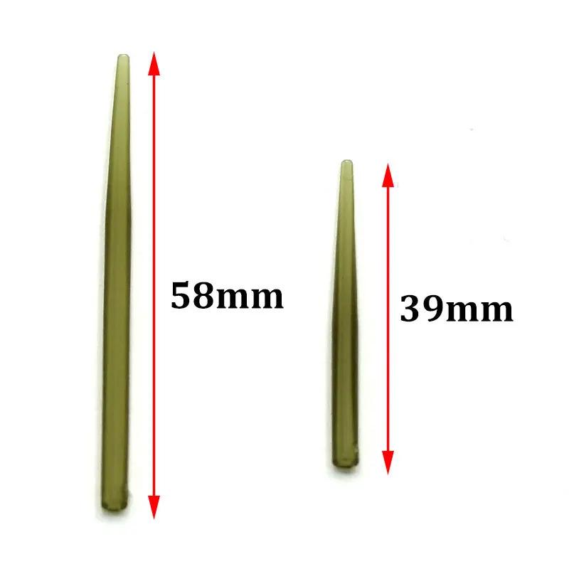 30PCS Carp Fishing Anti Tangle Sleeve Accessories Helicopter Rig Tubing Hook Swivel Connector Sleeve for Fishing Line Protection 0