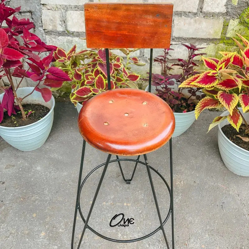 Kursi sandar 60cm / kursi bar / kursi outdoor Besi 0