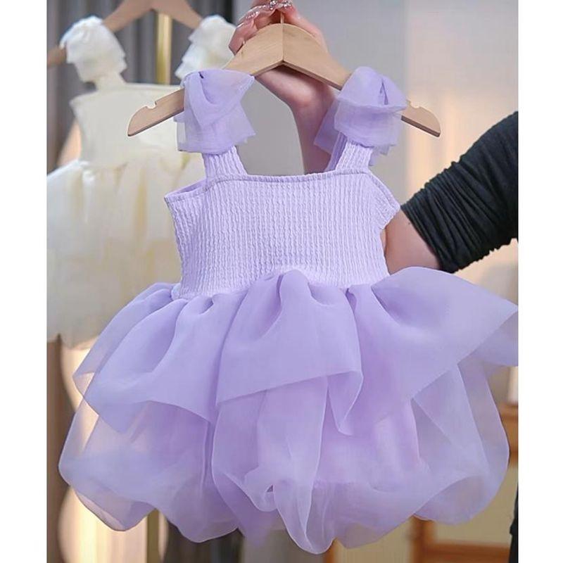 Product Introduction of Váy Mùa Hè Mới Cho Bé Gái, Váy Bong Bóng Có Dây Đeo Cho Bé Gái, Váy Công Chúa Cho Bé 20