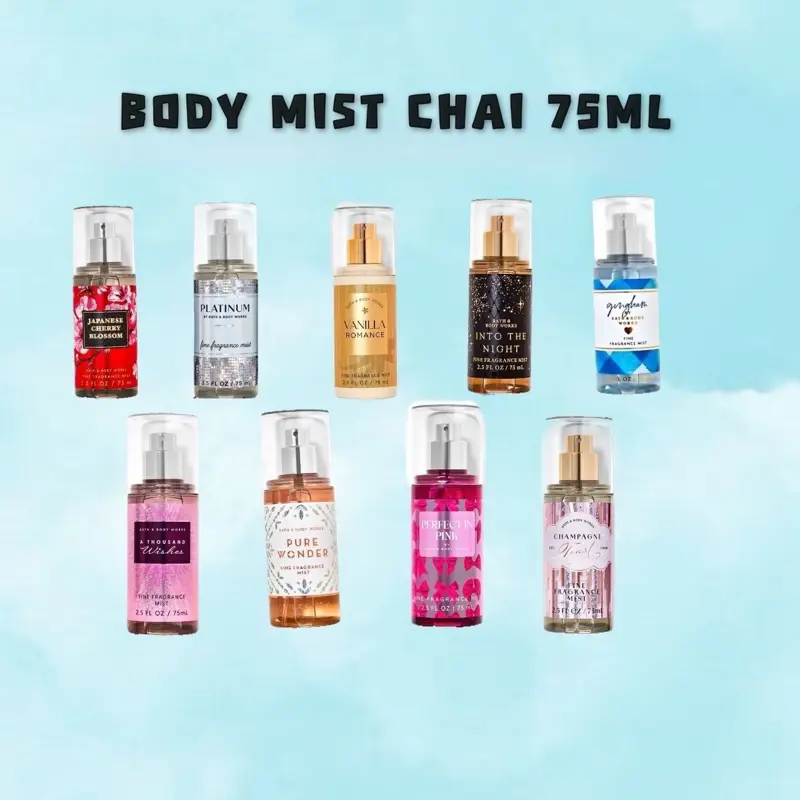 Body mist xịt thơm toàn thân [Chai 75Ml] chính hãng