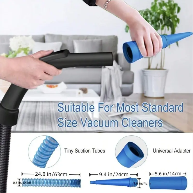 Dryer Lint Vacuum Attachment, 1 Count Lint Remover for Dryer Vent Cleaner Kit for Deep Cleaning Fire Prevention 1