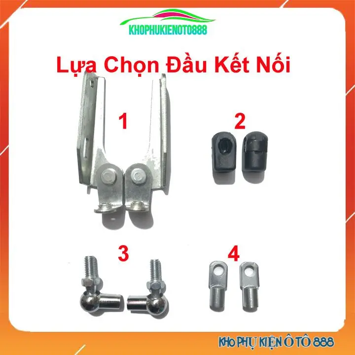Ty chống cốp, thanh thủy lực capo, ty chống cửa chịu tải 300N (30kg) chiều dài từ 20cm-75cm (giá/ 1chiếc) 1